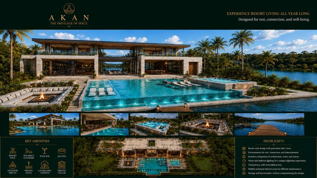 Akan — Experience Resort Living All Year Long, key amenities and highlights