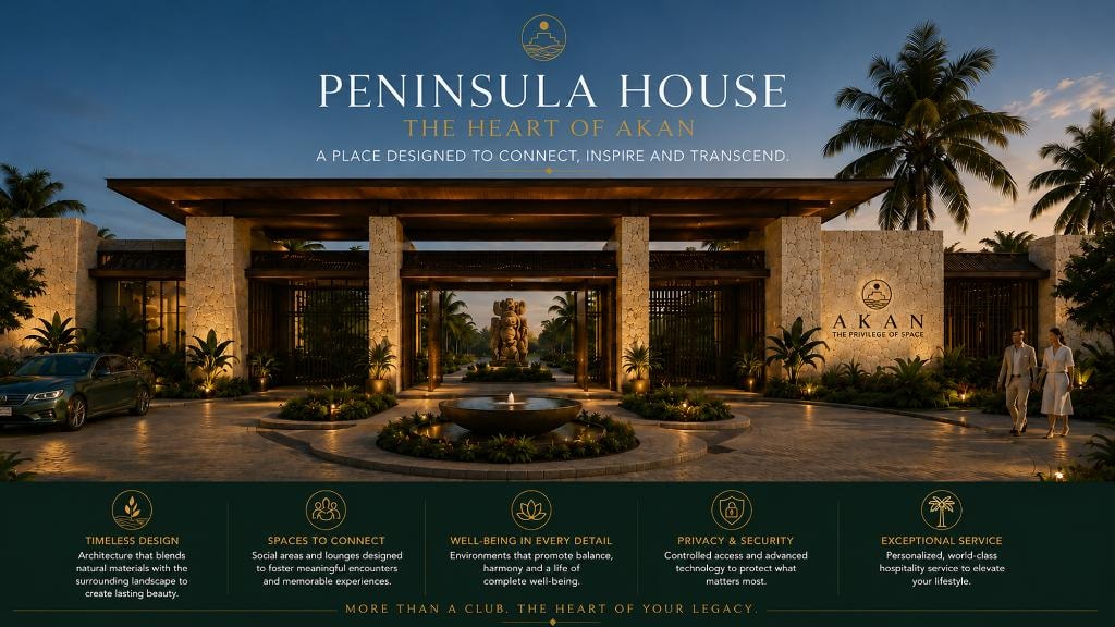 Akan — Peninsula House, The Heart of Akan